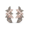 Thumbnail Image 2 of Le Vian Diamond Leaf Earrings 5/8 ct tw 14K Strawberry Gold