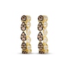 Thumbnail Image 2 of Le Vian Venetian Mosaic Diamond Hoop Earrings 5/8 ct tw 14K Honey Gold