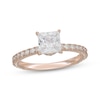 Thumbnail Image 0 of Neil Lane Artistry Princess-Cut Lab-Created Diamond Engagement Ring 2 ct tw 14K Rose Gold