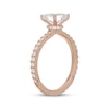 Thumbnail Image 1 of Neil Lane Artistry Princess-Cut Lab-Created Diamond Engagement Ring 2 ct tw 14K Rose Gold