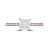 Thumbnail Image 2 of Neil Lane Artistry Princess-Cut Lab-Created Diamond Engagement Ring 2 ct tw 14K Rose Gold