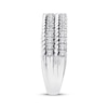Thumbnail Image 2 of Threads of Love Diamond Anniversary Ring 1/2 ct tw 14K White Gold