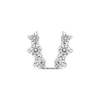 Thumbnail Image 2 of Memories Moments Magic Three-Stone Diamond Stud Earring 1/2 ct tw 10K White Gold
