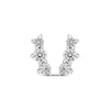 Thumbnail Image 2 of Memories Moments Magic Three-Stone Diamond Stud Earring 1/2 ct tw 10K Yellow Gold