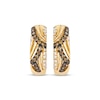 Thumbnail Image 2 of Le Vian Diamond Hoop Earrings 3/8 ct tw 14K Honey Gold