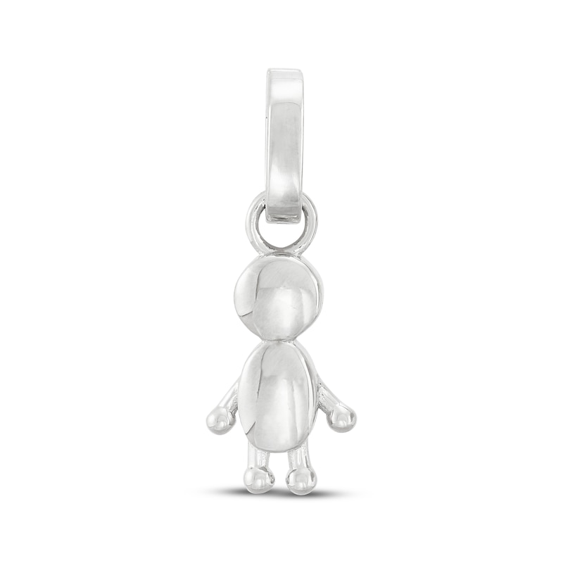 Main Image 1 of Charmed Memories Boy Charm Sterling Silver