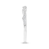 Thumbnail Image 2 of Now + Forever Diamond Contour Wedding Band 1/8 ct tw 14K White Gold
