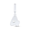 Thumbnail Image 1 of Charmed Memories Number 4 Charm Sterling Silver