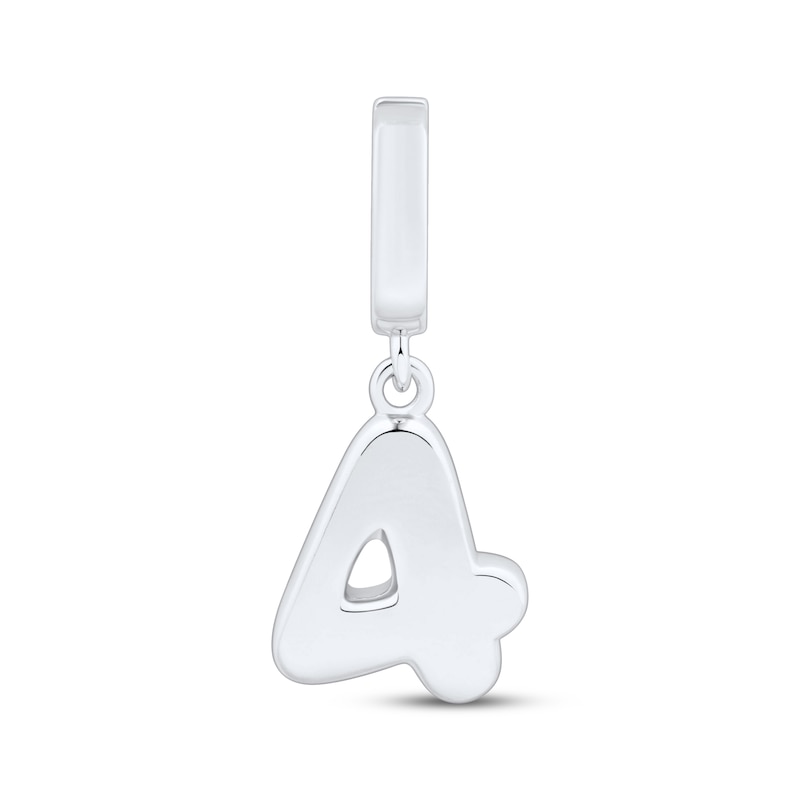 Main Image 1 of Charmed Memories Number 4 Charm Sterling Silver