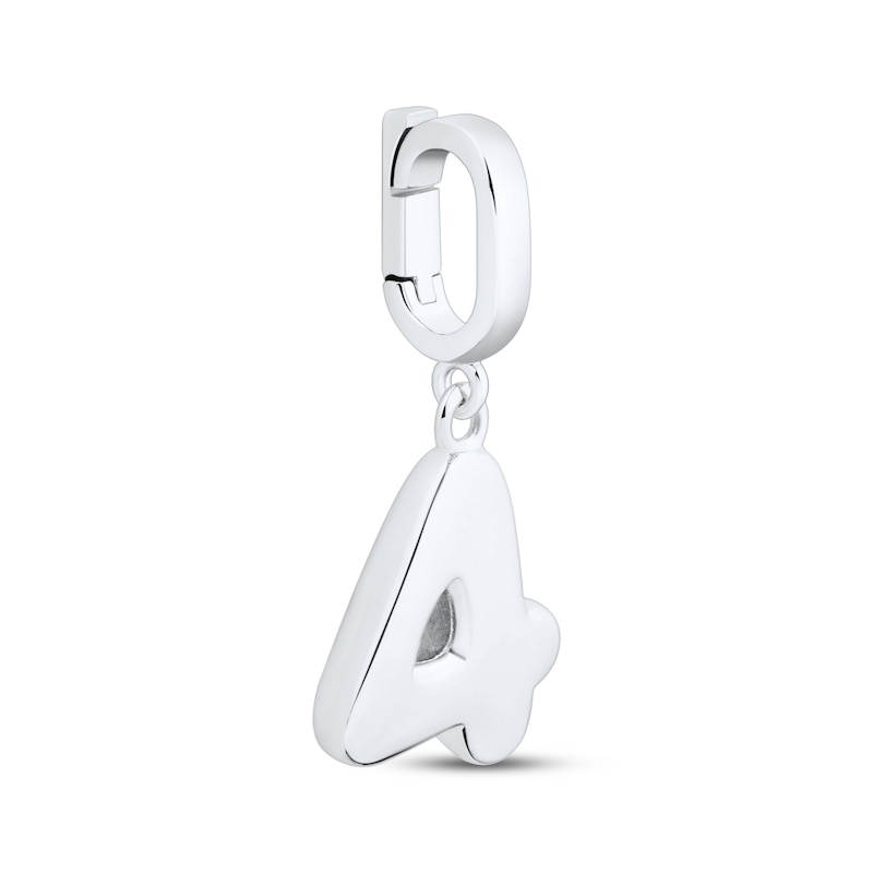 Main Image 2 of Charmed Memories Number 4 Charm Sterling Silver
