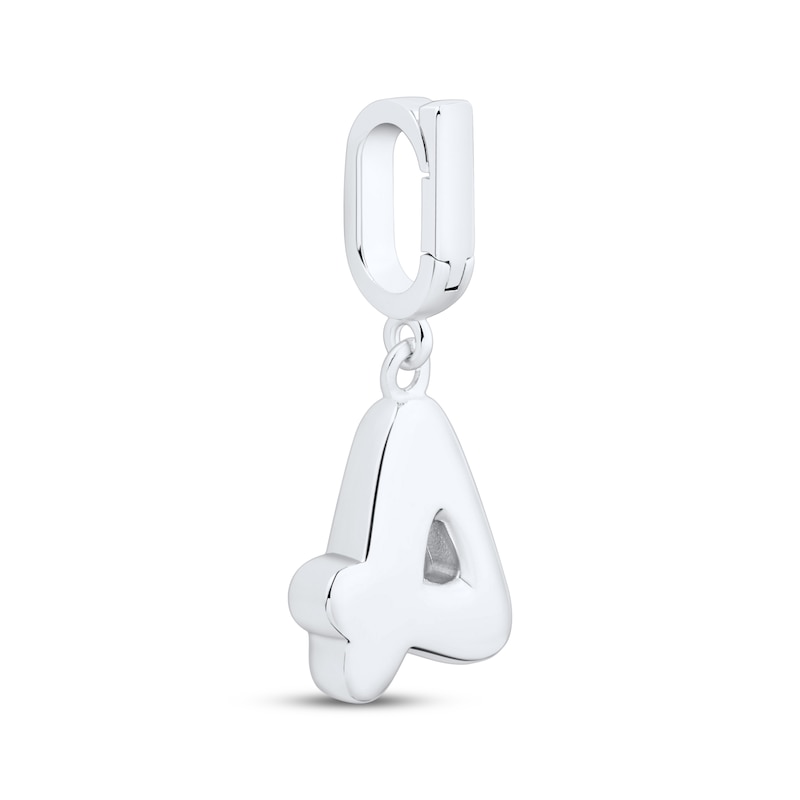 Main Image 3 of Charmed Memories Number 4 Charm Sterling Silver