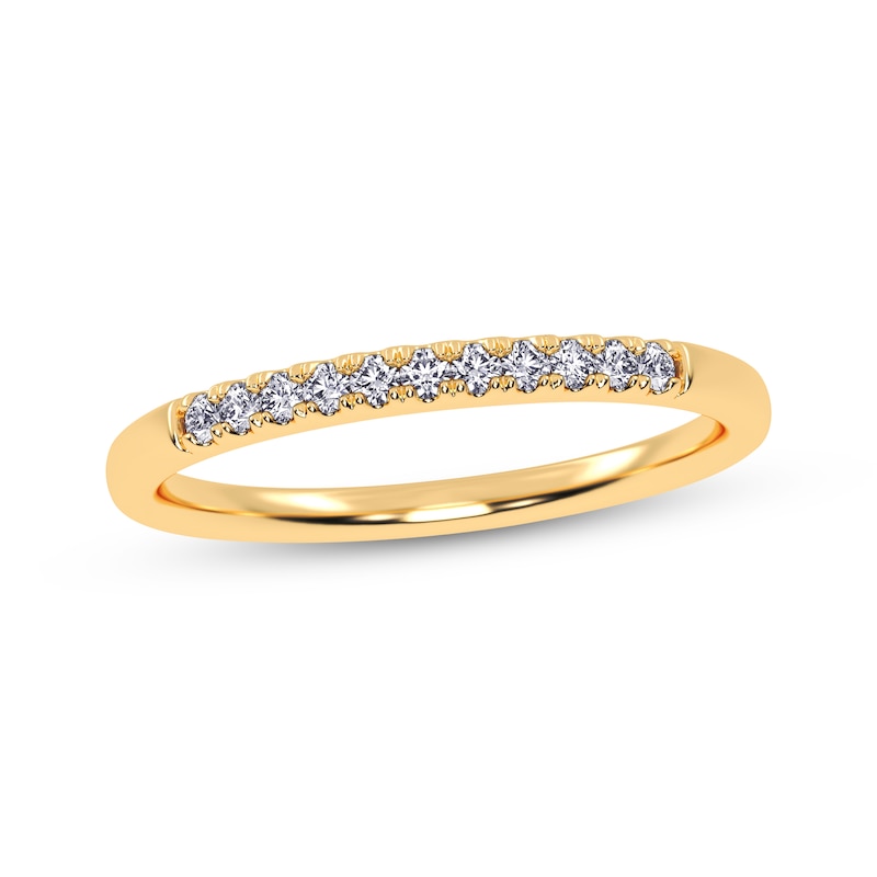 Main Image 1 of Now + Forever Diamond Anniversary Ring 1/10 ct tw 10K Yellow Gold