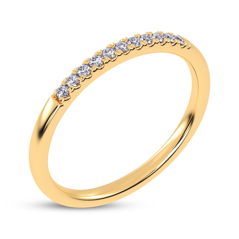 Main Image 2 of Now + Forever Diamond Anniversary Ring 1/10 ct tw 10K Yellow Gold