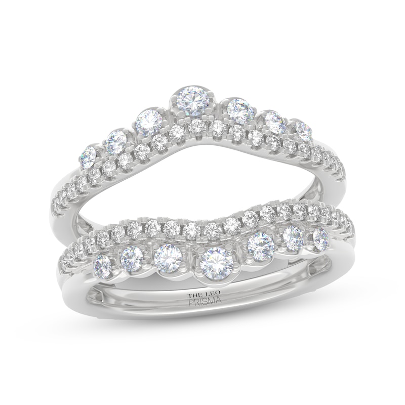 Main Image 1 of THE LEO Prisma Diamond Enhancer Ring 3/4 ct tw 14K White Gold
