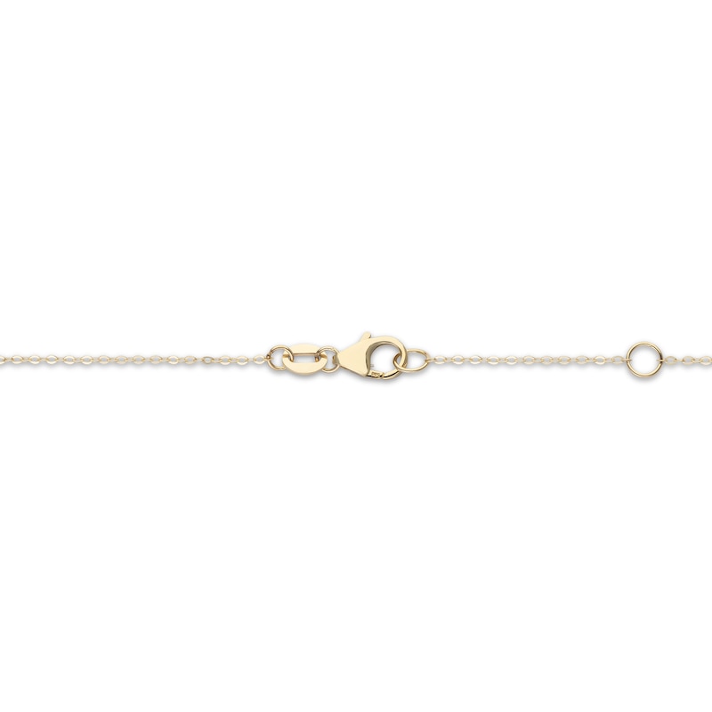 Main Image 3 of Italian Brilliance Butterfly Necklace 14K Two-Tone Gold 18"
