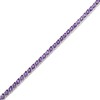 Thumbnail Image 2 of Marquise-Cut Amethyst Tennis Necklace Sterling Silver 18"