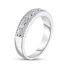Thumbnail Image 2 of Now + Forever Diamond Three-Row Anniversary Ring 3/8 ct tw 14K White Gold
