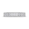 Thumbnail Image 3 of Now + Forever Diamond Three-Row Anniversary Ring 3/8 ct tw 14K White Gold