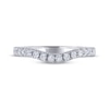Thumbnail Image 3 of THE LEO Legacy Lab-Grown Diamond Round-Cut Wedding Band 1/3 ct tw 14K White Gold
