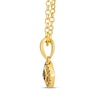 Thumbnail Image 2 of Le Vian Diamond Cushion Halo Necklace 1/10 ct tw 14K Honey Gold 19"
