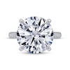 Thumbnail Image 3 of Now + Forever Lab-Grown Diamonds Round-Cut Engagement Ring 8-1/2 ct tw 14K White Gold
