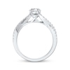 Thumbnail Image 3 of Certified Oval-Cut Diamond Engagement Ring 1-1/3 ct tw Platinum