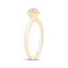 Thumbnail Image 2 of Now + Forever Round-Cut Diamond Swirl Frame Solitaire Engagement Ring 1/5 ct tw 10K Yellow Gold (I/I2)