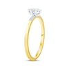 Thumbnail Image 2 of KAY Lab-Grown Diamond Marquise-Cut Promise Ring 1/6 ct tw 10K Yellow Gold