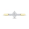 Thumbnail Image 4 of KAY Lab-Grown Diamond Marquise-Cut Promise Ring 1/6 ct tw 10K Yellow Gold