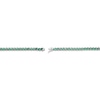 Thumbnail Image 4 of STUDIO BY KAY Marquise-Cut Lab-Created Emerald Tennis Necklace Sterling Silver 18"