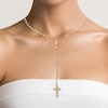 Thumbnail Image 3 of Beaded Rosary Necklace 24K Yellow Gold Vermeil Sterling Silver 24"