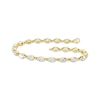 Thumbnail Image 1 of KAY Lab-Grown Diamonds Marquise-Cut Bracelet 2-1/2 ct tw 10K Yellow Gold 7"