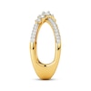 Thumbnail Image 2 of Diamond Crisscross Orbit Fashion Ring 1/2 ct tw 10K Yellow Gold