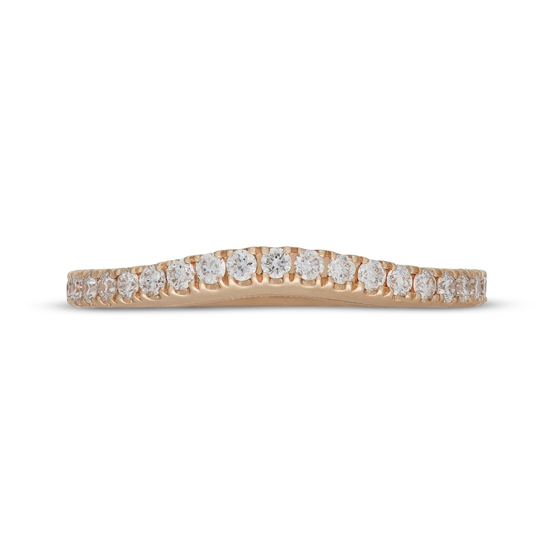 Main Image 3 of Neil Lane Artistry Lab-Grown Diamond Contour Wedding Band 1/3 ct tw 14K Yellow Gold