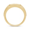 Thumbnail Image 3 of Now + Forever Men's Diamond Wedding Ring 1/4 ct tw 10K Yellow Gold