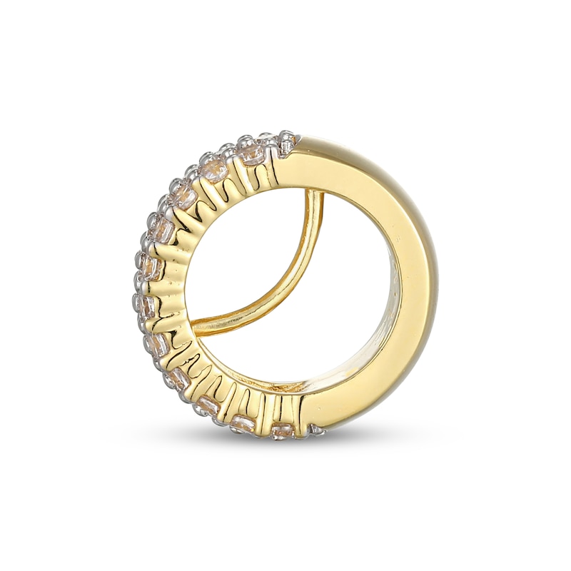 Main Image 3 of STUDIO BY KAY Lab-Grown Diamond Rondelle Charm 3/8 ct tw 24K Yellow Gold Vermeil Sterling Silver