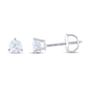 Thumbnail Image 2 of THE LEO Diamond Earrings 1/2 ct tw Round-cut 14K White Gold (I/I1)