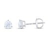 Thumbnail Image 2 of THE LEO Diamond Earrings 3/4 ct tw Round-cut 14K White Gold (I/I1)
