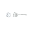 Thumbnail Image 1 of THE LEO Diamond Earrings 1 ct tw Round-cut 14K White Gold (I/I1)