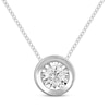 Thumbnail Image 1 of Diamond Necklace 1/6 ct tw Round-cut 10K White Gold (I/I3)