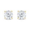 Thumbnail Image 3 of KAY Lab-Grown Diamonds Solitaire Earrings 1/2 ct tw 14K Yellow Gold (F/SI2)