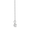 Thumbnail Image 2 of Solitaire Diamond Necklace 1 ct tw Round-cut 14K White Gold 18" (I/I2)