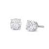 Thumbnail Image 0 of Certified Diamond Round-cut Earrings 1/2 ct tw 14K White Gold (I/I1)