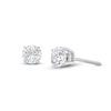 Thumbnail Image 1 of Certified Diamond Round-cut Earrings 3/4 ct tw 14K White Gold (I/I1)
