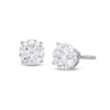 Thumbnail Image 0 of Certified Diamond Round-cut Earrings 1 ct tw 14K White Gold (I/I1)