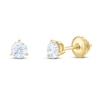 Thumbnail Image 0 of THE LEO Diamond Solitaire Earrings 3/4 ct tw Round-cut 14K Yellow Gold (I/I1)