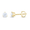 Thumbnail Image 1 of THE LEO Diamond Solitaire Earrings 3/4 ct tw Round-cut 14K Yellow Gold (I/I1)