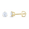 Thumbnail Image 1 of THE LEO Diamond Solitaire Earrings 1 ct tw Round-cut 14K Yellow Gold (I/I1)
