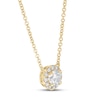 Thumbnail Image 2 of KAY Lab-Grown Diamonds Necklace 1/2 ct tw 14K Yellow Gold 19&quot; (F/VS2)