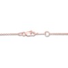 Thumbnail Image 2 of Lab-Created Diamonds by KAY Necklace 1/2 ct tw 14K Rose Gold 19" (F/VS2)